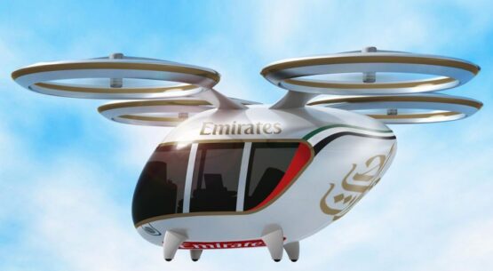 Catch Emirates flights in style on chauffeur-less drones from 2020