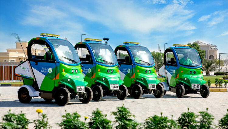 Bee’ah adds electric mobile waste collection units to its fleet