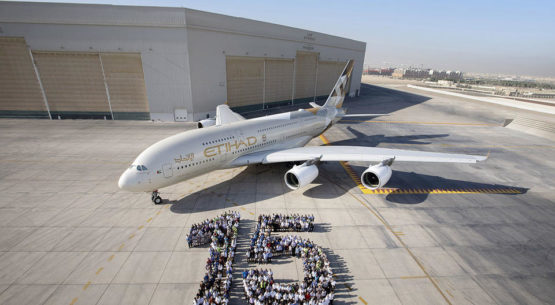 Etihad Airways celebrates 15th anniversary with ‘human mosaic’